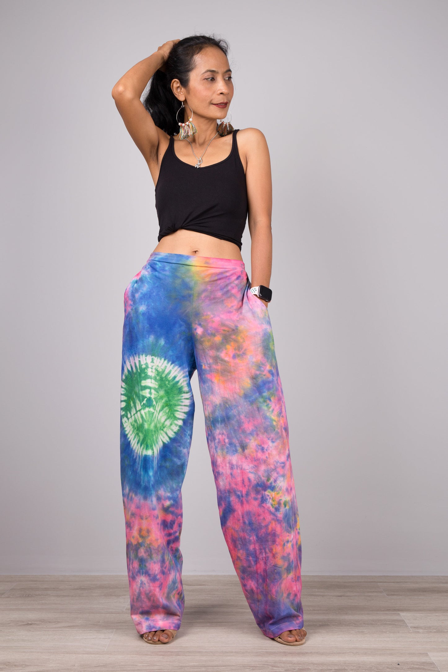 Pink Tie Dye pants