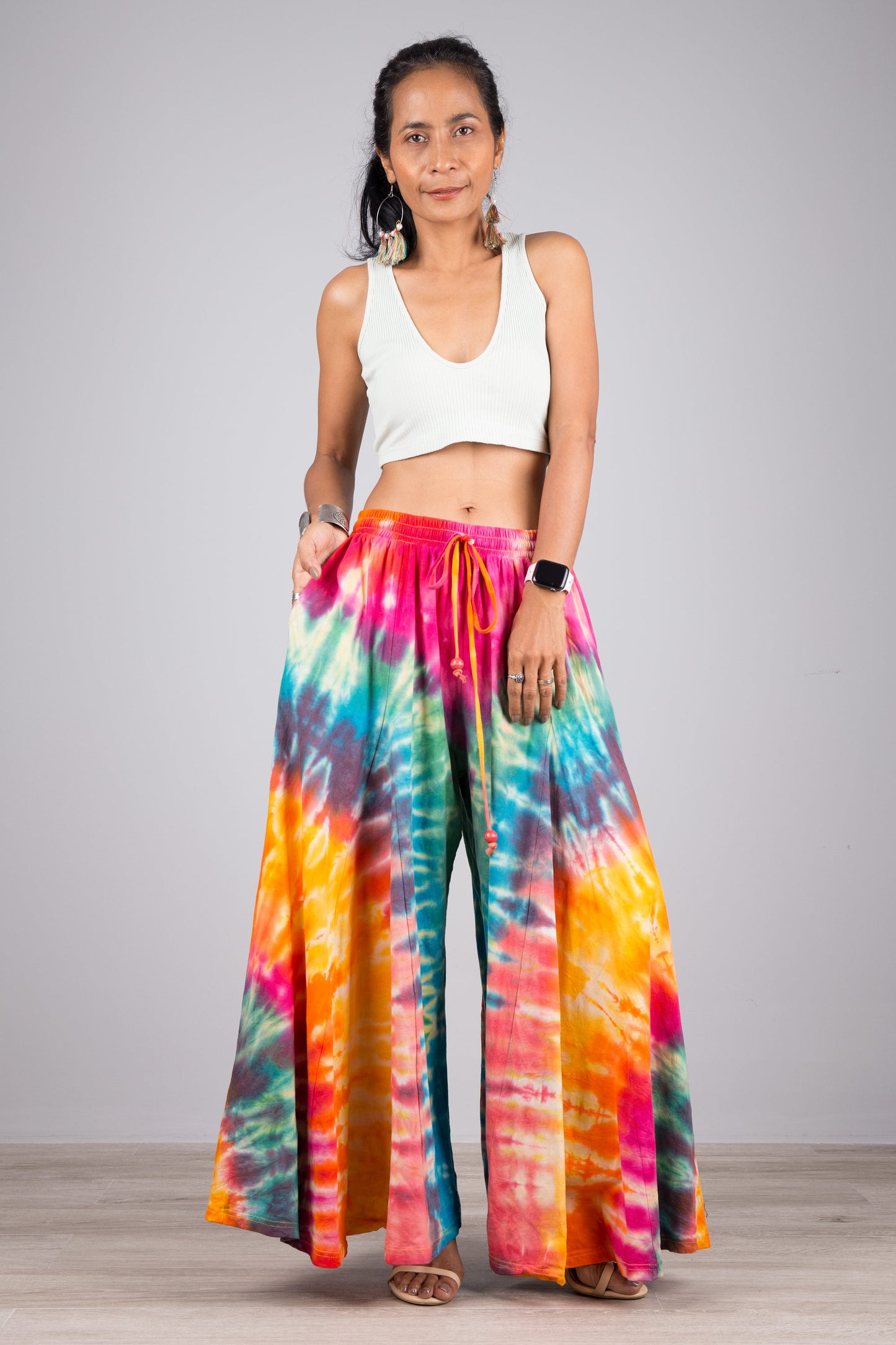 Tie dye pants